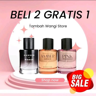 Parfum Miniso Beli 2 Gratis 1 Pink Romance