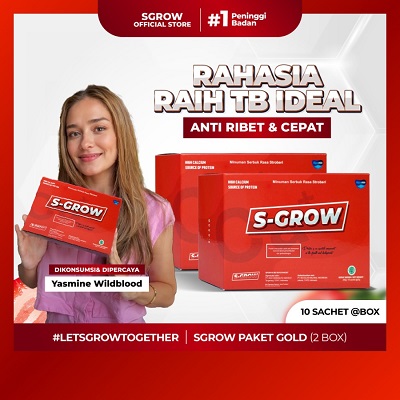 S-GROW PENINGGI BADAN TERBAIK - 2 BOX