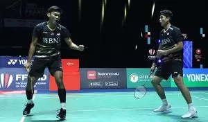 Bulu Tangkis French Open 2023: Fikri/Bagas ke Semifinal